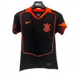 2025-26 Women  Corinthians Third away black  Soccer Jersey