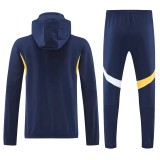 2025-26 Mens Boca Juniors  Royal blue Hoodie Jacket Tracksuit