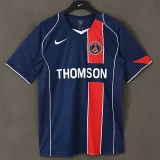 2004-2005 Mens PSG Home Retro Soccer Jersey
