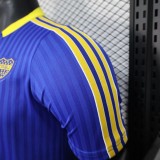 2025-26 Mens  Boca Juniors Casual Edition  Player  soccer Jersey