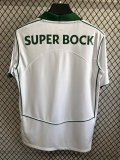 2025-26 Mens Sporting Lisbon  white soccer Jersey