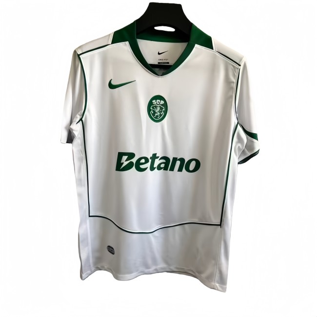 2025-26 Mens Sporting Lisbon  white soccer Jersey