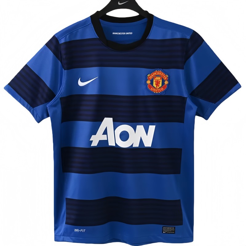 2011-2012 Mens Manchester United away  Retro Jersey