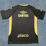 2025-26  Mens Santos  Black Special Edition soccer jersey
