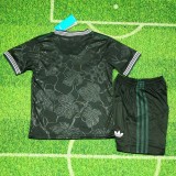 2025-26 kids  Juventus Third away black Soccer Jersey