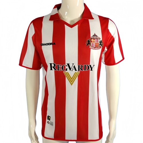 2004-2005 Mens Sunderland Home Retro Soccer Jersey