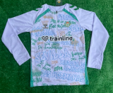 2025-26 Mens  Real Betis graffiti  Long Sleeve Soccer Jersey