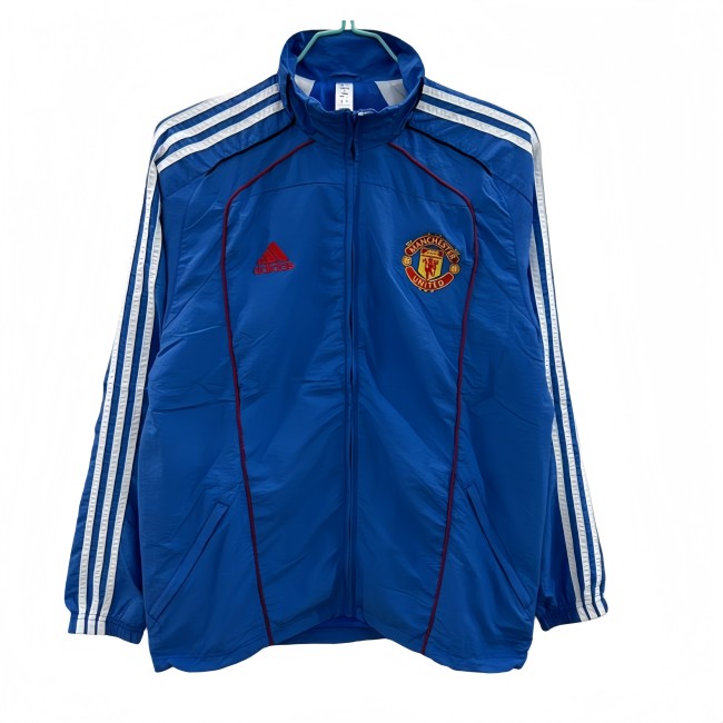 2025-26 Mens Manchester United  blue windbreaker