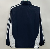 2025-26 Mens Real Madrid blue white windbreaker