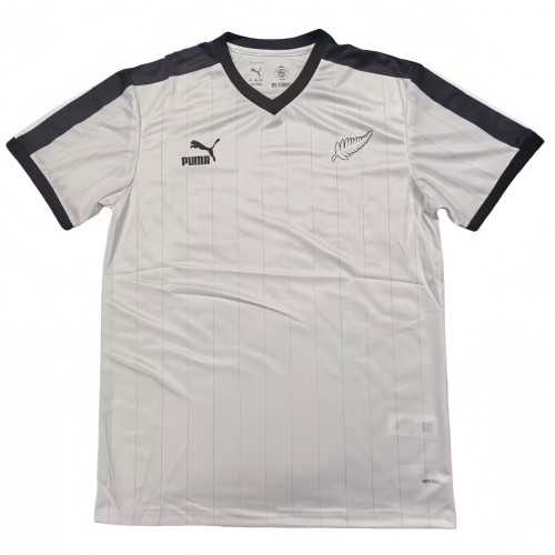 2026-27 Mens New Zealand  White home Soccer Jersey