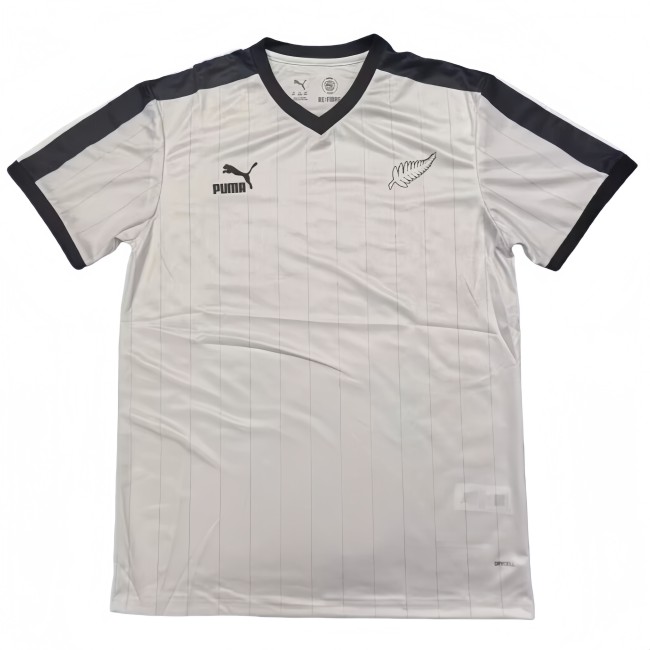 2026-27 Mens New Zealand  White home Soccer Jersey