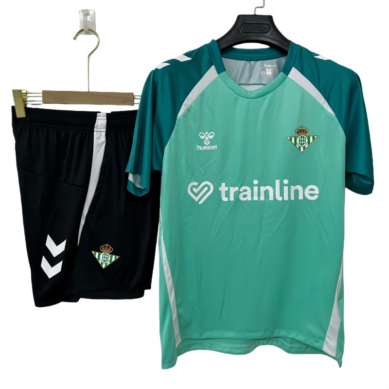 2025-26 Mens  Real Betis green Training Short Suit