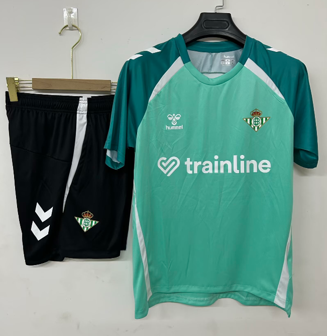 2025-26 Mens  Real Betis green Training Short Suit