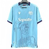 2025-26 Mens Bologna Third Away blue Soccer Jersey