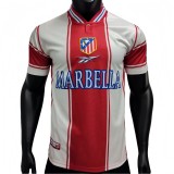 1999-00  Mens Atletico Madrid  home Retro Player  jersey soccer