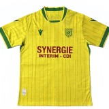 2025-26 Mens Nantes home yellow Fans Soccer Jersey