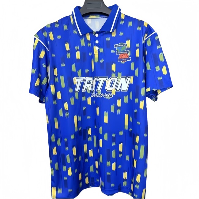 1992-93  Mens Birmingham  Home Retro blue Soccer Jersey