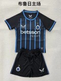 2025-26 Kids Club Brugge KV  Home Soccer Jersey