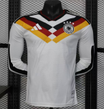 2026-27 Mens Germany home white Player long sleeve Soccer Jersey