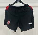2025-26 Mens AC Milan  Home player version Shorts Pants