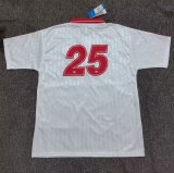 2025-26 Mens Oasis 25# red white polo  soccer jersey