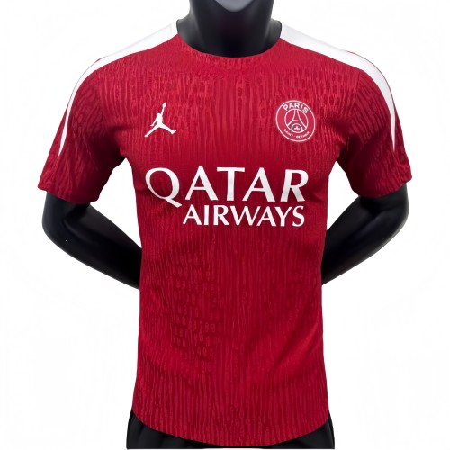 2025-26 Mens PSG Special Edition red Player version Soccer Jersey