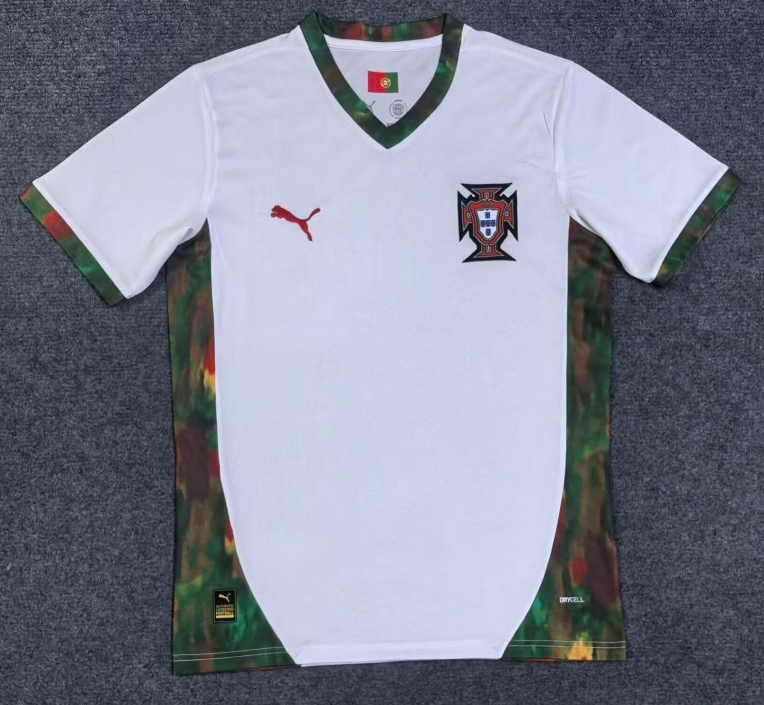2025-26 Mens Portugal white Special Edition soccer Jersey
