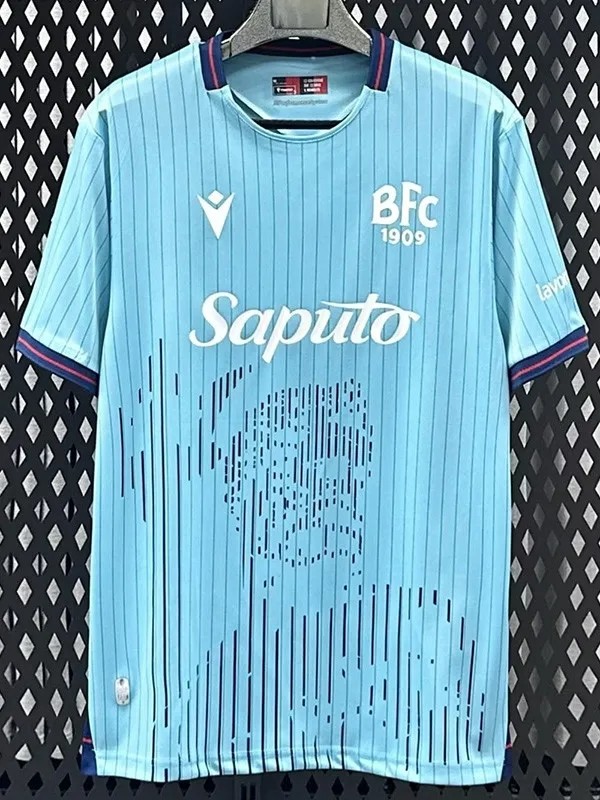 2025-26 Mens Bologna Third Away blue Soccer Jersey
