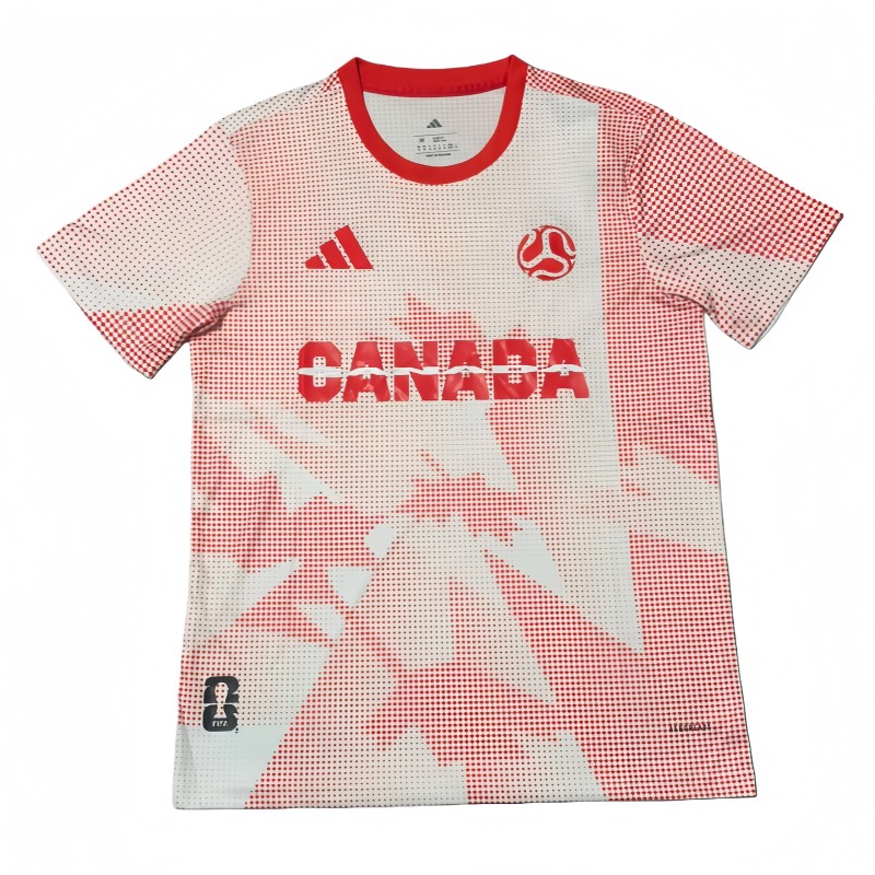 2026-27 Mens Canada World Cup Culture Promotion Red soccer Jersey