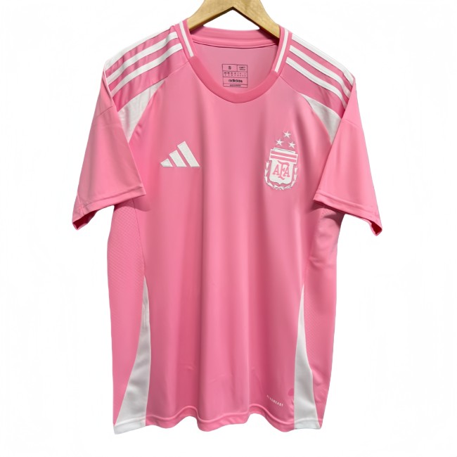 2025-26 Mens Argentina pink Soccer Jersey