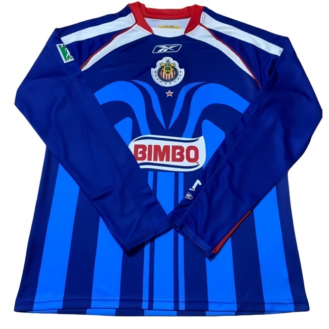 2006-07 Mens Chivas Away Retro long sleeve soccer jersey