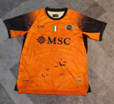 2025-26 Mens Calcio Napoli Halloween Orange  soccer jersey