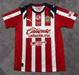 Mens Chivas home red Soccer Jersey 2526