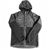 2025-26 Mens Corinthians black cotton-padded windbreaker