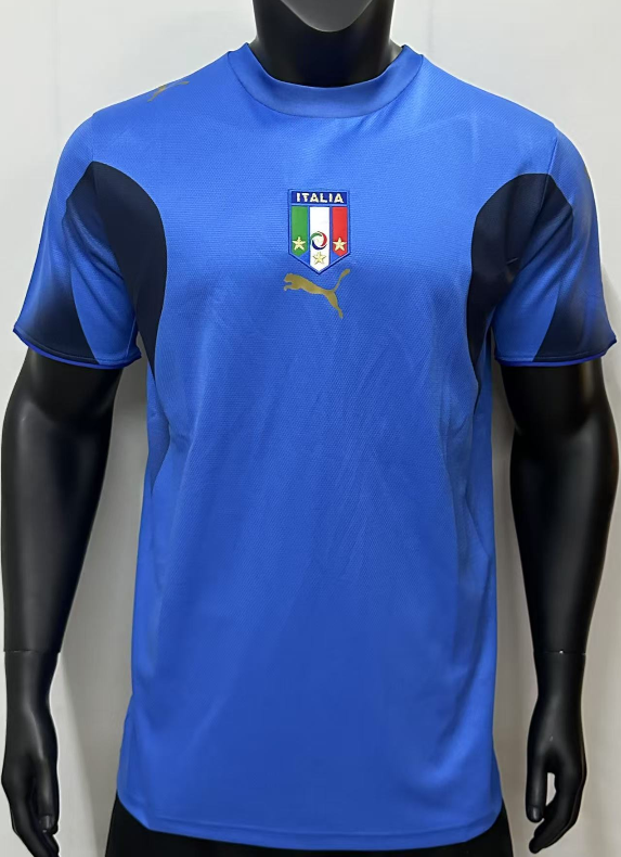 2006 Mens Retro Italy Away soccer Jersey