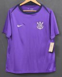 2025-26 Mens Corinthians training suit purple soccer Jersey