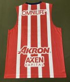 2025-26 Mens Chivas home red vest Soccer Jersey