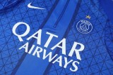 2025-26 Mens PSG Paris Fancy blue Half Pull Tracksuit