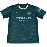 2025-26 Mens Manchester City green Pre-match  Soccer jersey