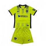 2025-26 Kids Portsmouth Third away greenSoccer Jersey