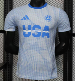 2025-26 Mens USA United States World Cup Culture Promotion Blue Player Version soccer Jersey
