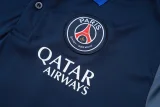 2025-26 Mens PSG polo Royal blue  Tracksuit