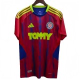 2025-26 Mens Hajduk Split home red Fans Soccer jersey
