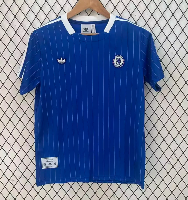 2025-26 Mens Chelsea blue  Casual Edition Soccer Jersey