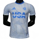 2025-26 Mens USA United States World Cup Culture Promotion Blue Player Version soccer Jersey