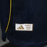 2025-26 Player version Boca Juniors home long sleeve soccer Jersey