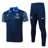 2025-26 Mens PSG polo Royal blue  Tracksuit