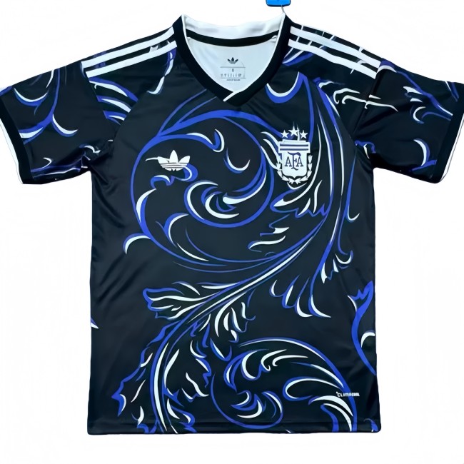 2026 Mens Argentina black Soccer Jersey