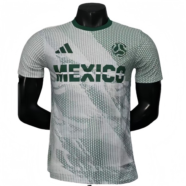 2025-26 Mens Mexico World Cup Culture Promotion Green Player Version soccer Jersey