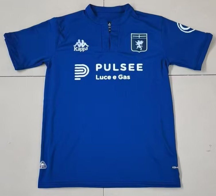 2025-26 Mens Genoa Third Away blue Soccer Jersey